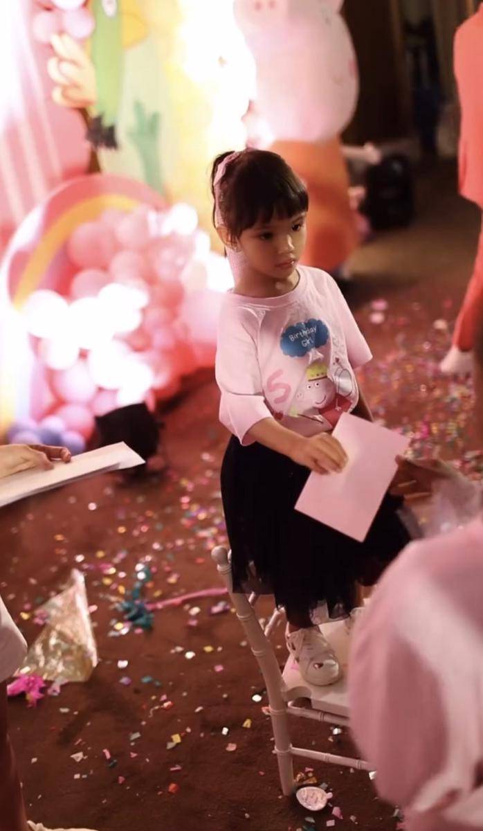 ulang tahun ke-5 Claire (instagram.com/shandyaulia)