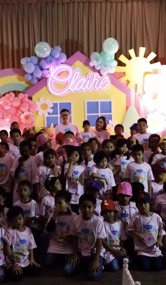 ulang tahun ke-5 Claire (instagram.com/shandyaulia)