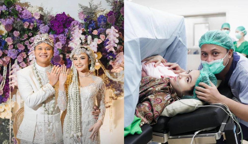 7 Perjalanan Mahalini dan Rizky Febian dari Tunangan Hingga Punya Anak