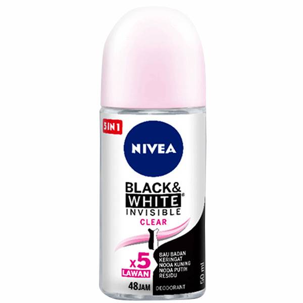 NIVEA Black and White Invisible Clear (nihonmart.id)