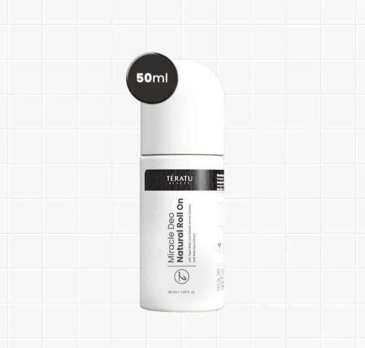 Tératu Beauty Miracle Deo Antiperspirant Roll On (lazada.co.id/Teratu Beauty)