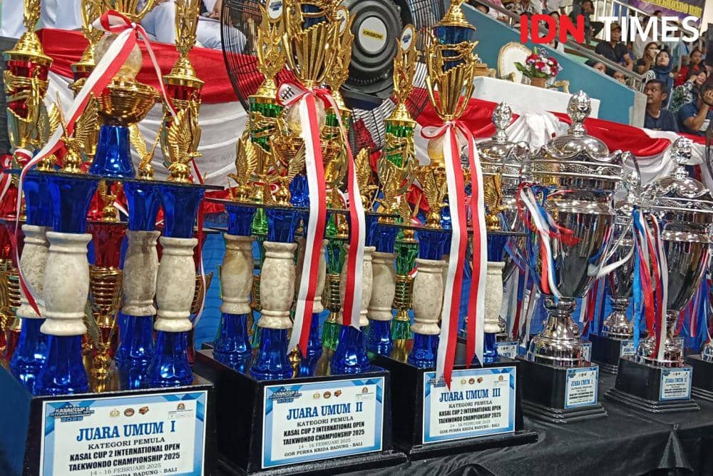 Piala Taekwondo (IDN Times/Ayu Afria)