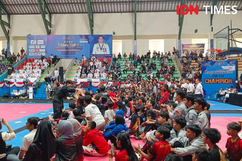 Taekwondo (IDN Times/Ayu Afria)