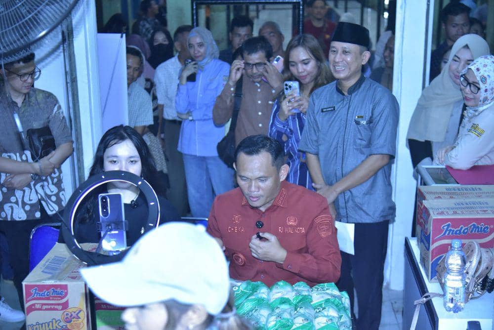 Pasar Digital Palembang, Beli Sembako Online dengan QRIS