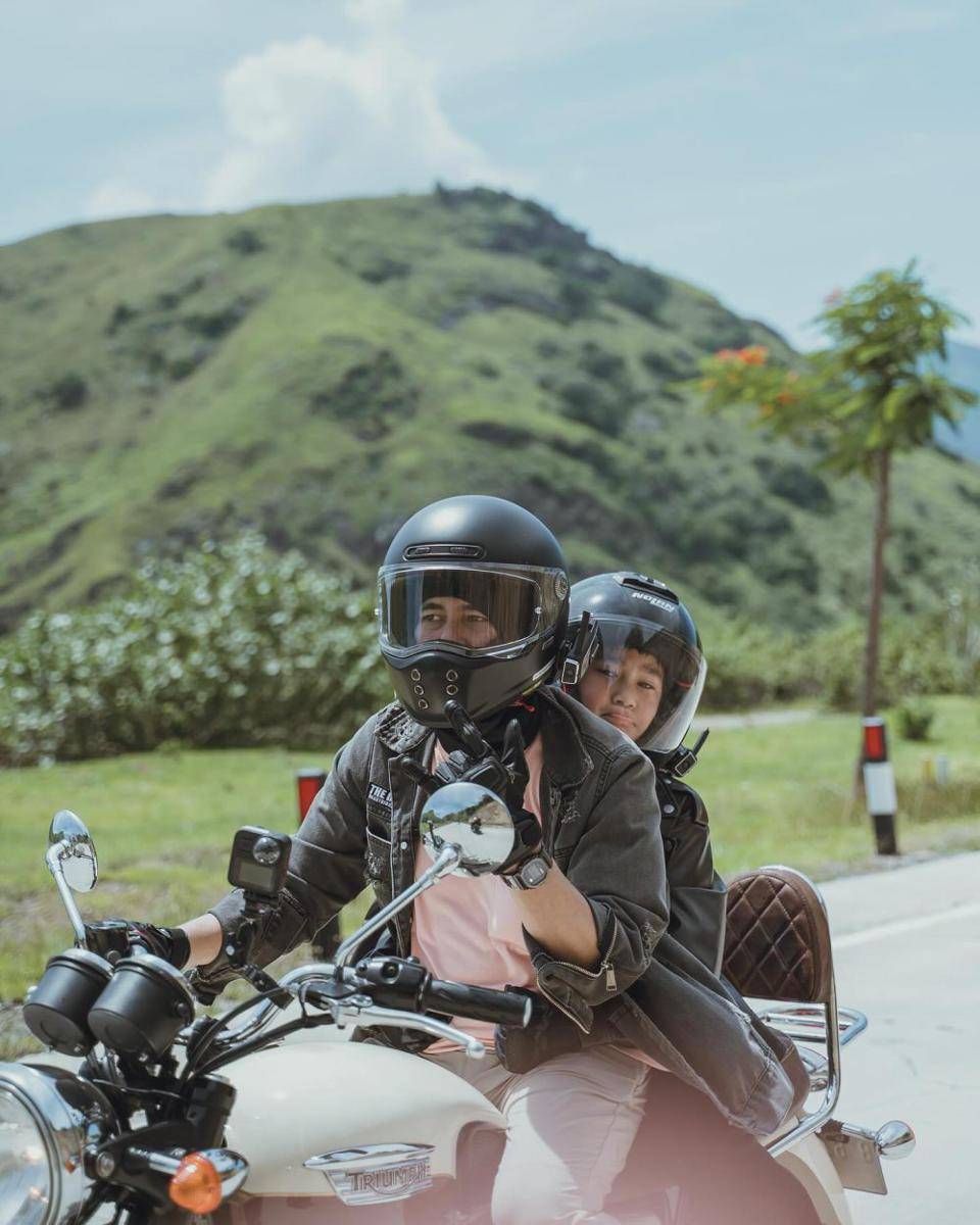 potret Rafathar ikut touring bareng Raffi Ahmad (instagram.com/raffinagita1717)