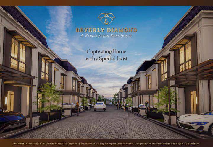 Ilustrasi perumahan Baverly Diamond Batam (Dok:Istimewa)