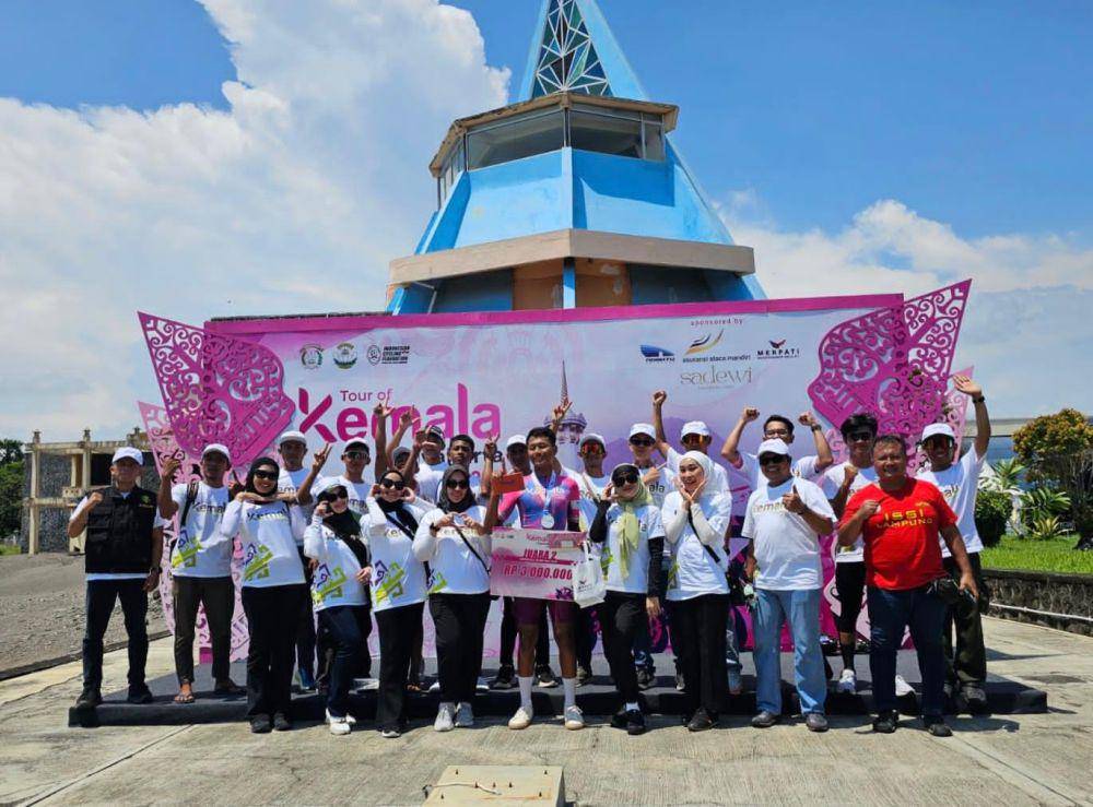 Ajang Tour of Kemala 2025. (IDN Times/Istimewa)