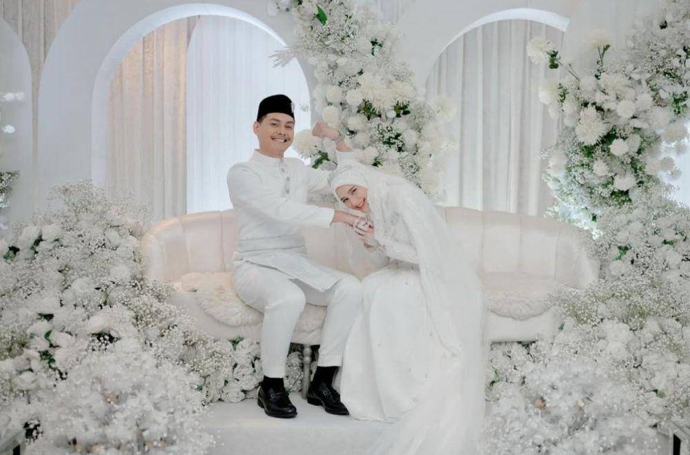 Dekorasi Akad Nikah Yasmine Ow (instagram.com/yxsmine.ow)