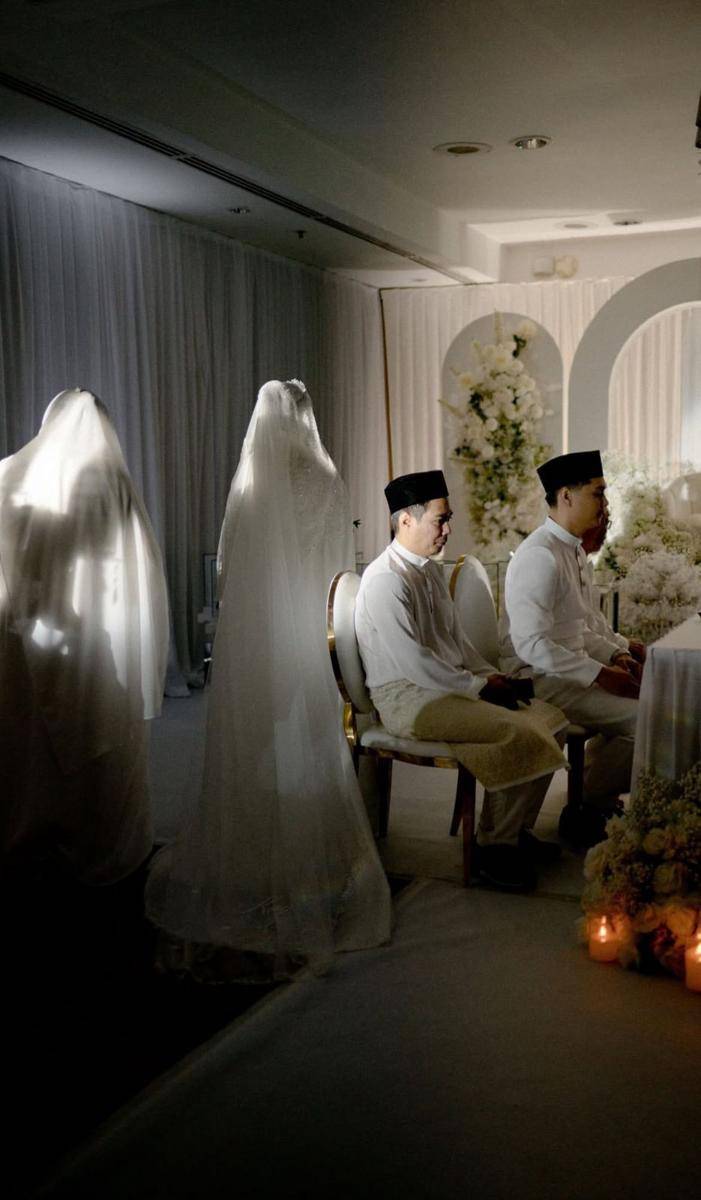 Dekorasi Akad Nikah Yasmine Ow (instagram.com/yxsmine.ow)