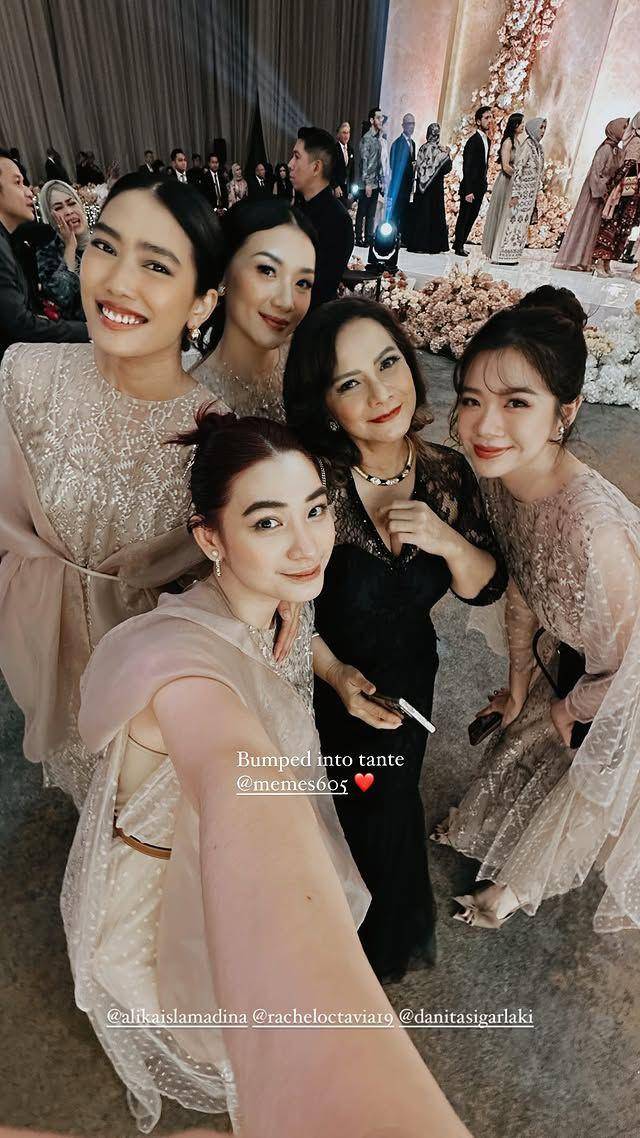 potret eks member Princess jadi bridesmaid pernikahan Elma Agustin (instagram.com/pattdevdex)