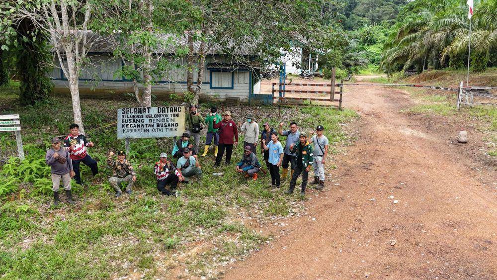 Perjuangan Kelompok Tani Busang Dengen. (Dok. Istimewa)