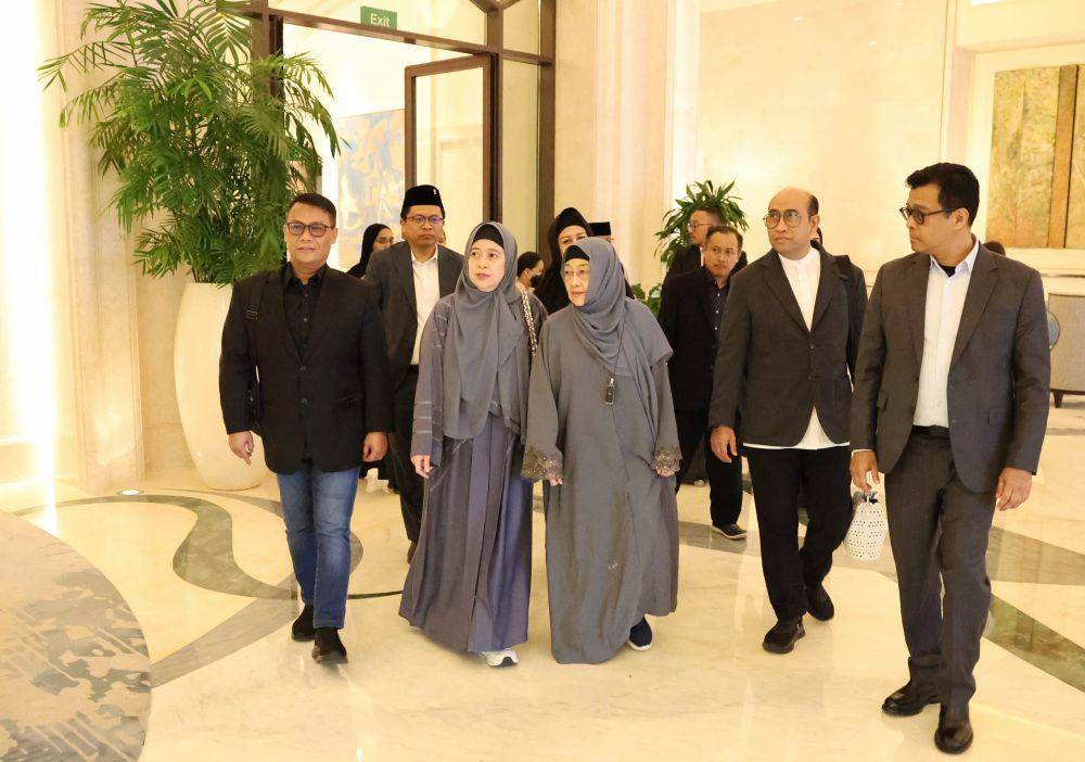 Presiden ke-5 RI, Megawati Soekarnoputri, bertemu dengan Pangeran Abu Dhabi, Sheikh Khaled bin Mohamed bin Zayed (dok. PDIP)