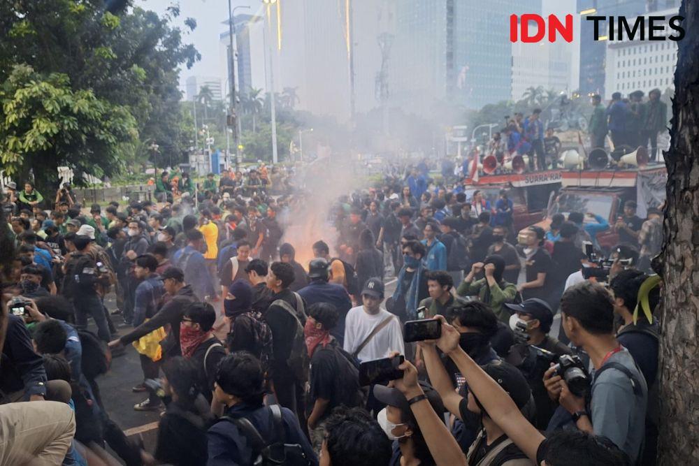 BEM SI Ungkap Makna Satir Demo Kampanyekan Indonesia Gelap