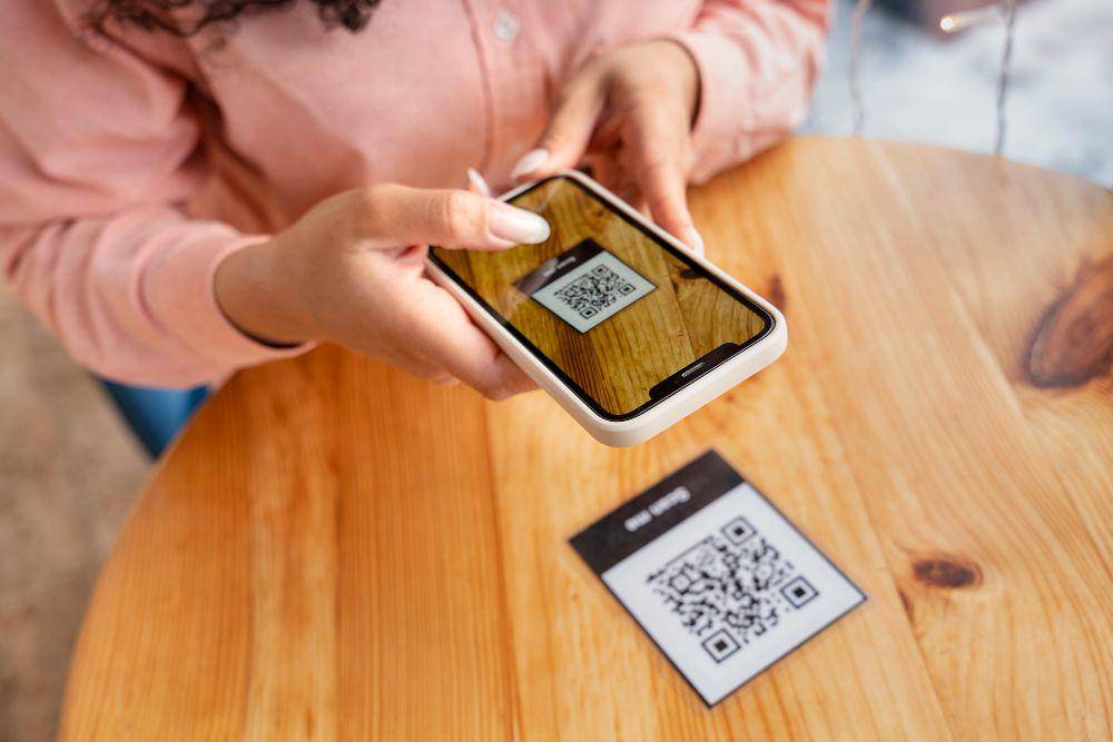 ilustrasi pembayaran QR