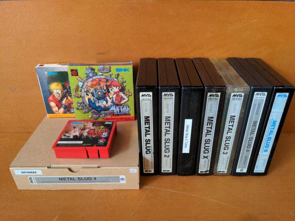 potret koleksi Metal Slug (reddit.com/user/ieure)