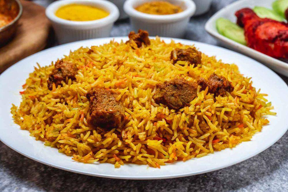 Ilustrasi lamb biryani (freepik.com/stockking)