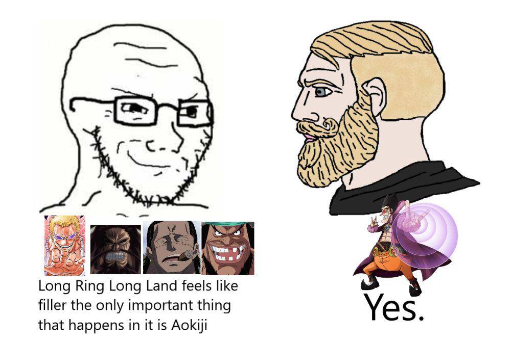 meme kocak Foxy One Piece (reddit.com/r/MemePiece)