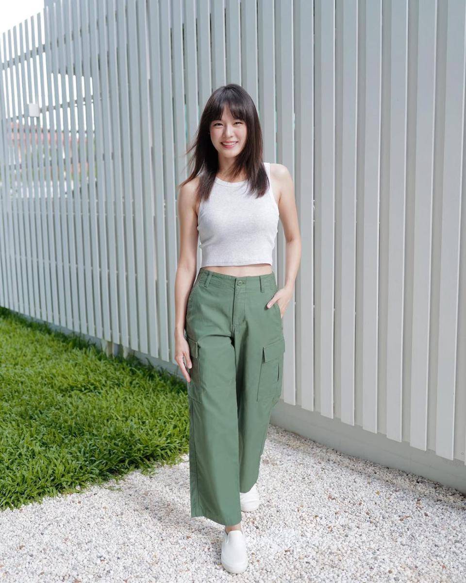 potret ide OOTD kasual ala Pattie Ungsumalynn (instagram.com/pattieung)