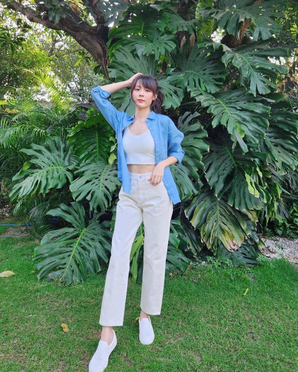potret ide OOTD kasual ala Pattie Ungsumalynn (instagram.com/pattieung)