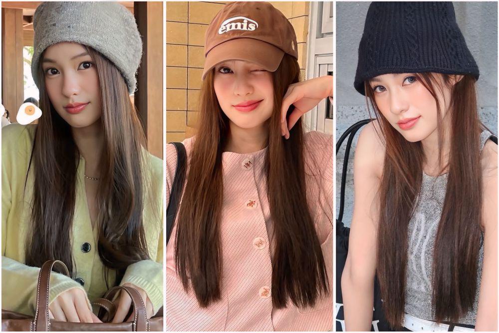 8 Ide Styling Cute Hairstyle ala Pimtha, Pakai Topi hingga Bandana!