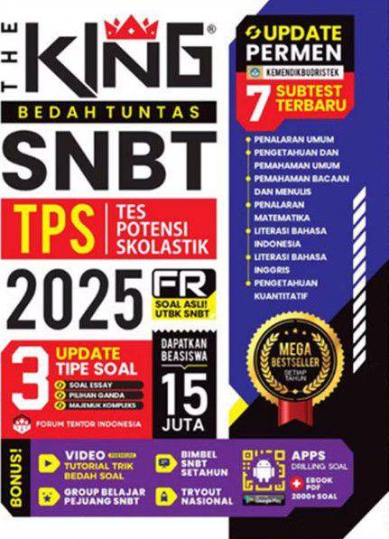 The King Bedah Tuntas TPS SNBT 2025 (shopee.co.id)