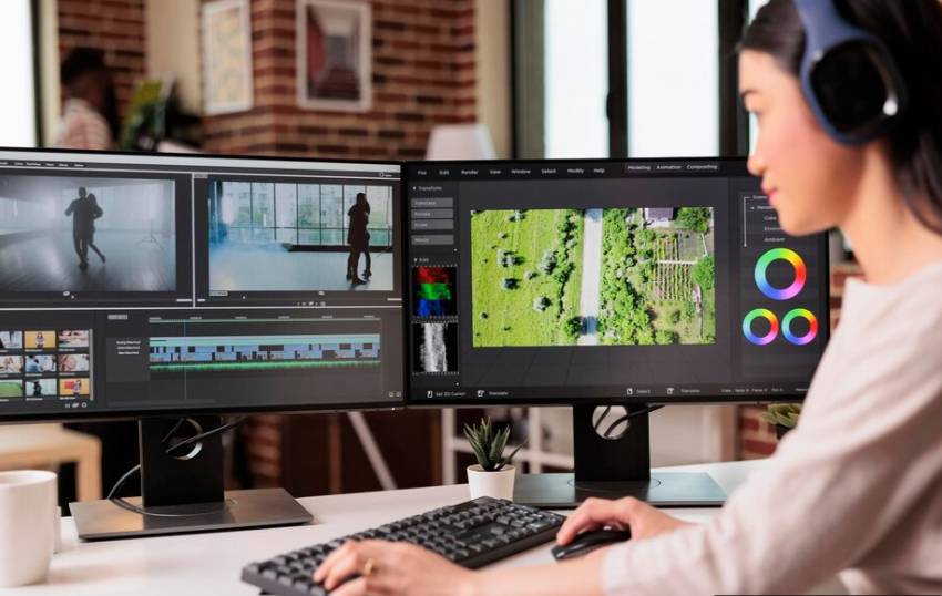ilustrasi video editing (freepik.com/DC Studio)