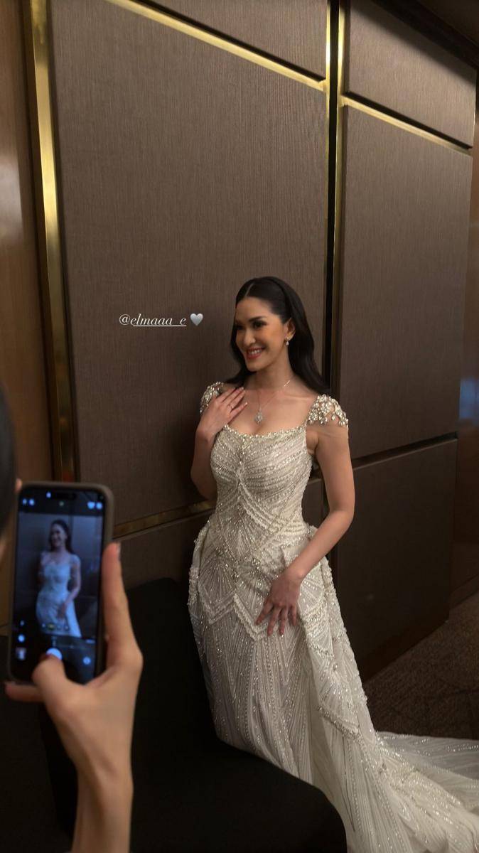 potret resepsi Elma Agustin. (instagram.com/stories/alikaislamadina)
