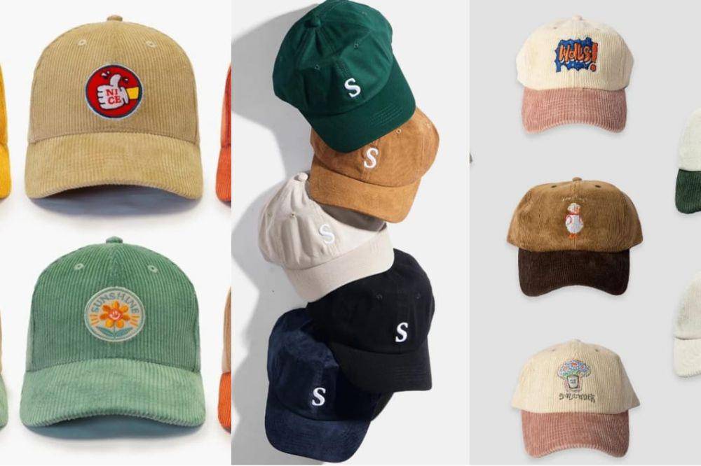 12 Rekomendasi Topi bahan Corduroy, Modelnya Stylish!