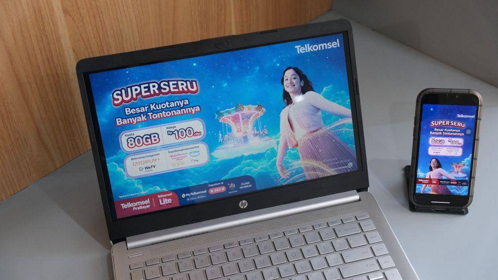 Paket internet Super Seru Telkomsel. (Dok. Telkomsel).