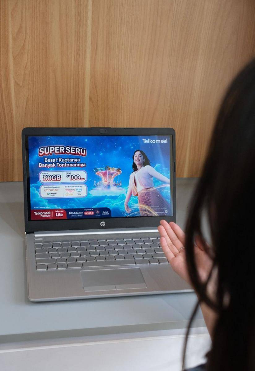 Paket internet Super Seru Telkomsel. (Dok. Telkomsel).