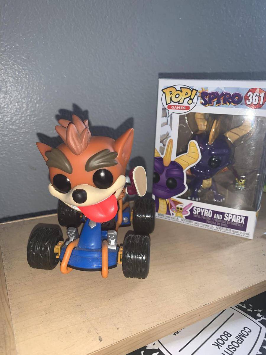 potret koleksi Crash Team Racing (reddit.com/user/DanbyTheWiseIdea)