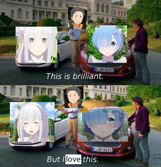 potret meme kocak Emilia (reddit.com/user/MetroWolf)