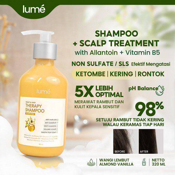 Lume Scalp and Hair Therapy Shampoo (toko.lumecolors.co)
