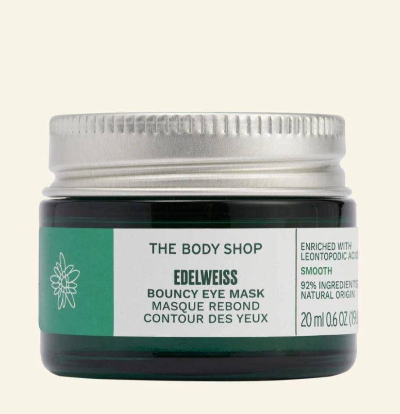 The Body Shop® Edelweiss Bouncy Eye Mask (thebodyshop.co.id)