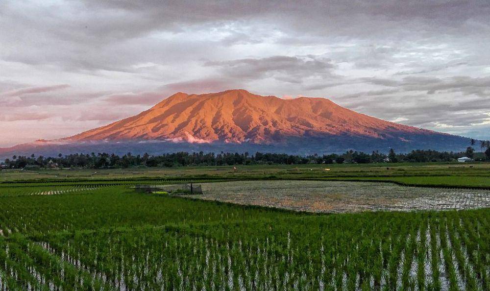 ilustrasi gunung marapi (commons.wikimedia.org/Dody.bukittinggi)
