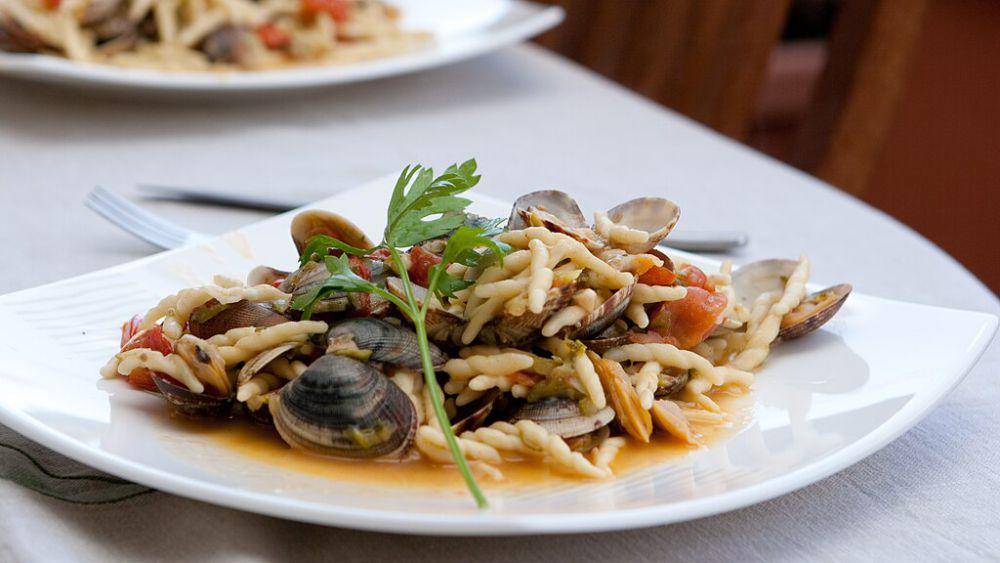 trofie vongole e zucchine (commons.wikimedia.org/N i c o l a)