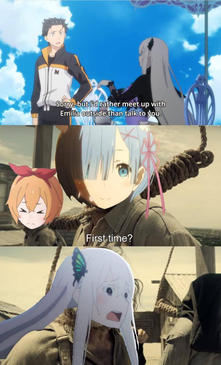 potret meme kocak Emilia (reddit.com/user/Vrik)