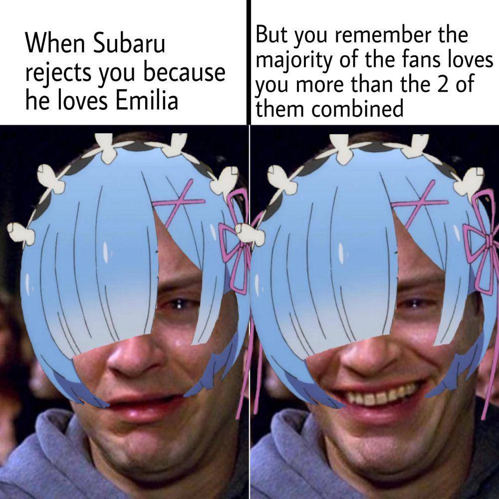 potret meme kocak Emilia (reddit.com/user/Saint_Alphonsus)