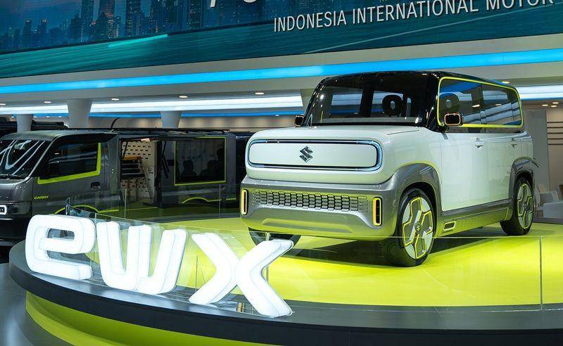 potret Suzuki eWX dalam pameran IIMS 2025 (instagram.com/suzuki_id)