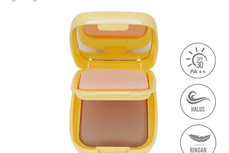 Madame Gie Perfect Velvet SPF 30PA Two Way Cake - Make up Bedak Padat (dok. Madame Gie)