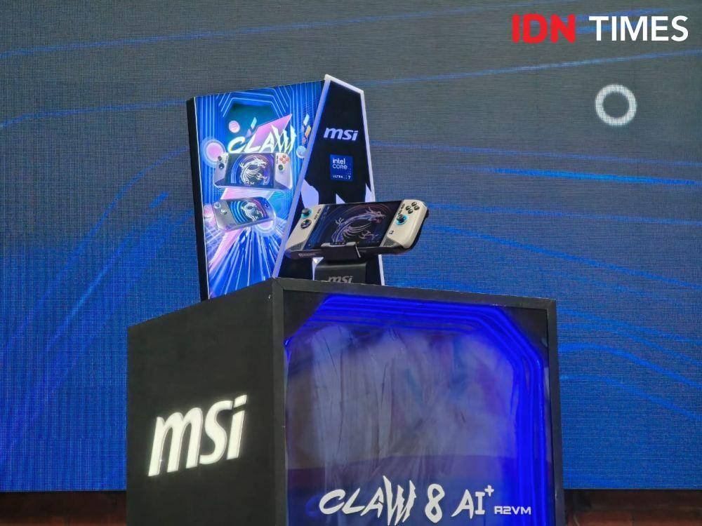 MSI Claw 8 AI+ A2VM (IDN Times/Fatkhur Rozi)