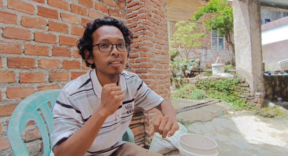 Elang, pemilih rumah di Bandar Lampung yang tertimpah batu. (IDN Times/istimewa)