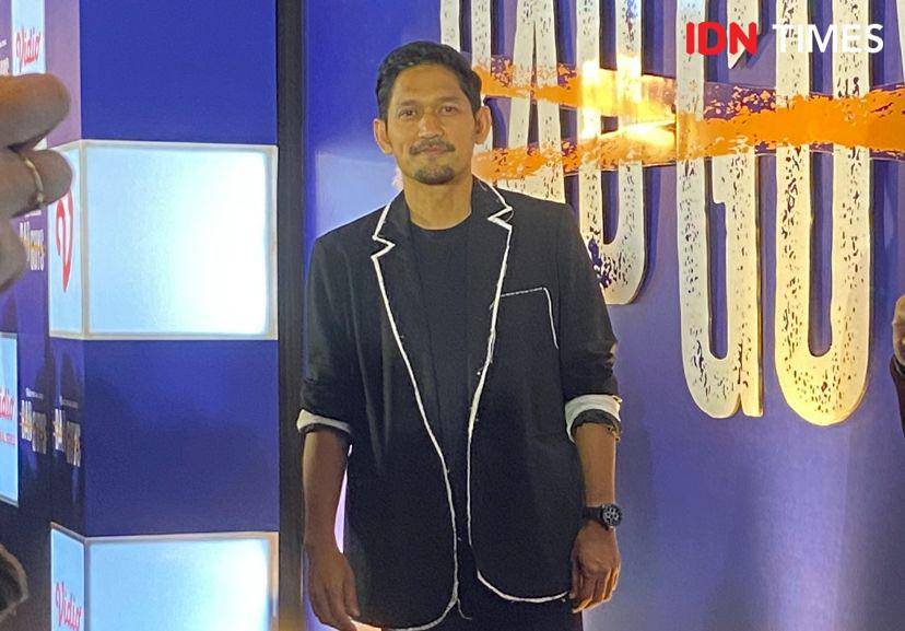 potret artis di blue carpet serial Bad Guys, Selasa (18/2/2025) di CGV Grand Indonesia, Jakarta (dok. IDN Times/Rani Asnurida)