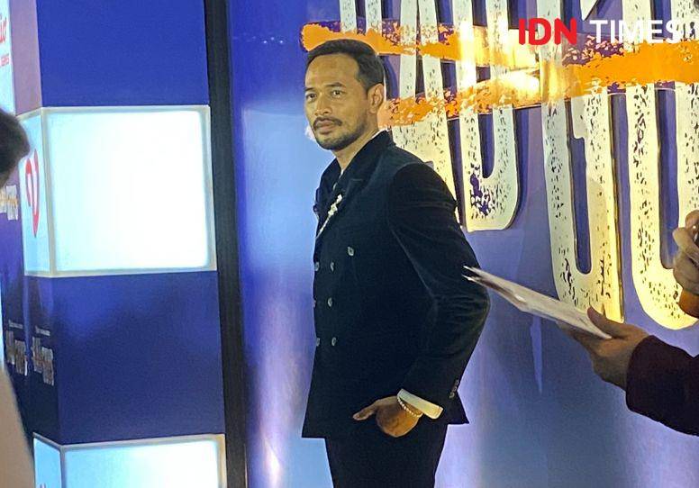 potret artis di blue carpet serial Bad Guys, Selasa (18/2/2025) di CGV Grand Indonesia, Jakarta (dok. IDN Times/Rani Asnurida)