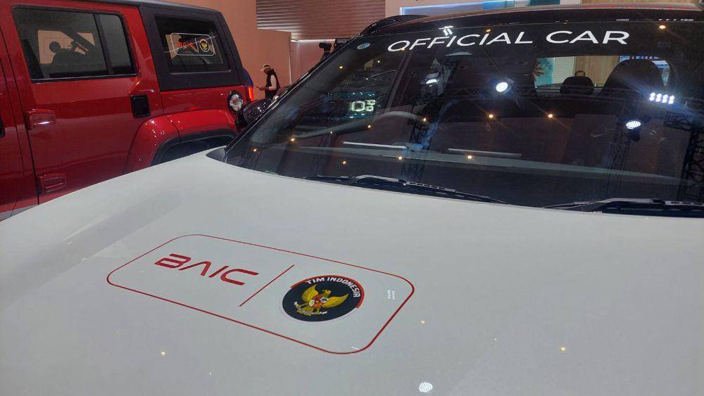 BAIC pinjamkan dua unit kendaraan (BAIC)