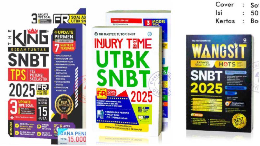 Buku SNBT 2025 (shopee.com/Pustaka Baru Press Official Shop)