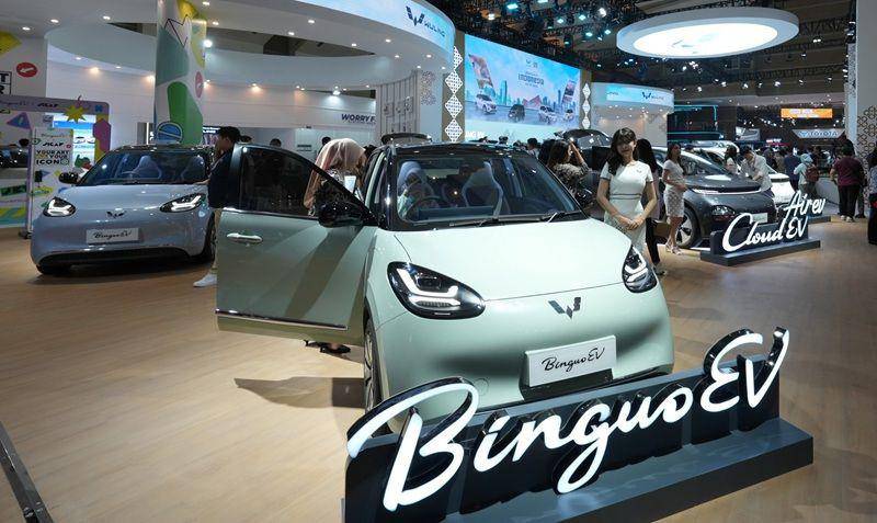 potret booth Wuling dalam pameran IIMS 2025 (dok. Wuling)