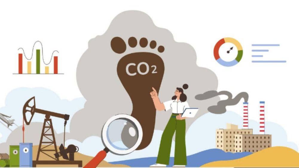 Ilustrasi Jejak Karbon (freepik.com/redgreystock)