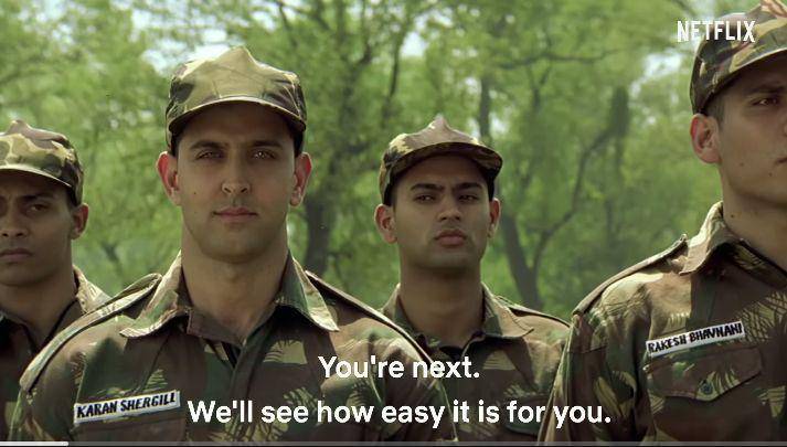 cuplikan film Lakshya (dok. Netflix India)