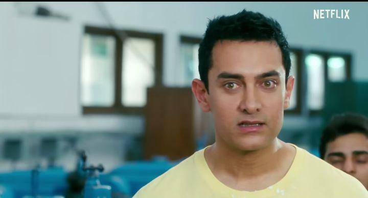 cuplikan film 3 Idiots (dok. Netflix India)